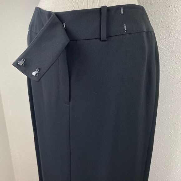 Liz Claiborne Black Maxi Skirt Size 10 - Picture 5 of 7